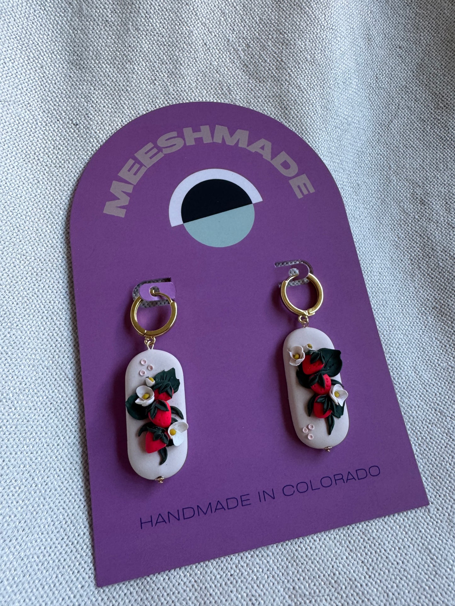 Imperfect Statement Earrings - Medium