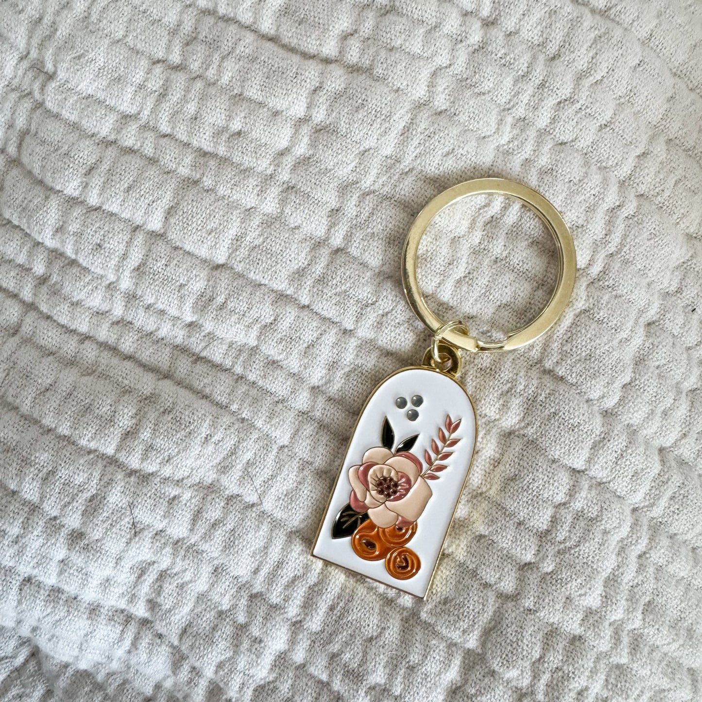 Floral Keychain