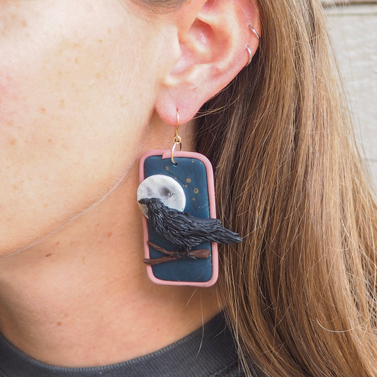*Preorder* Raven Earrings