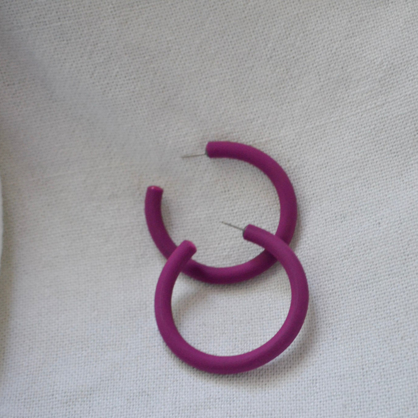 Eggplant Hoops