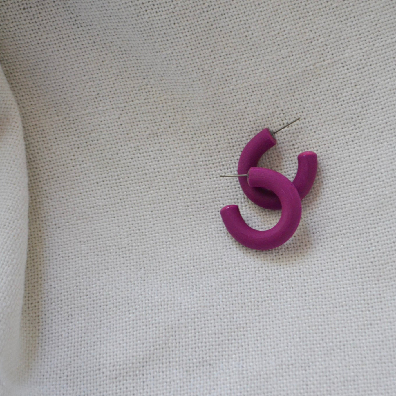 Eggplant Hoops