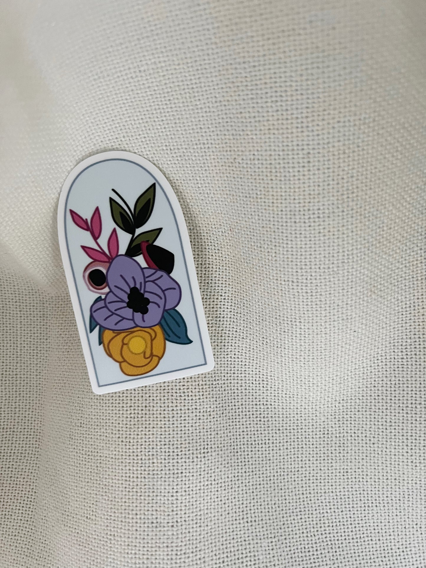 Floral Sticker