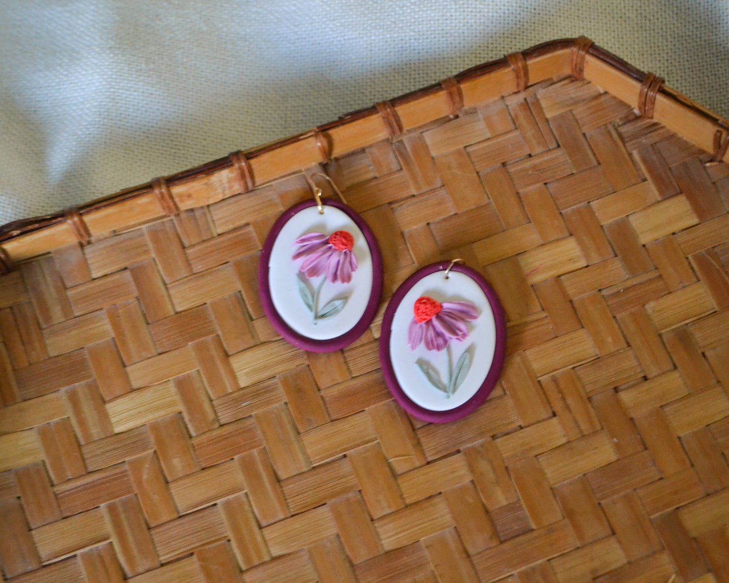 Coneflower Earrings