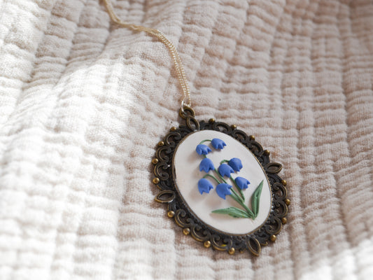Bluebell Necklace Imperfect