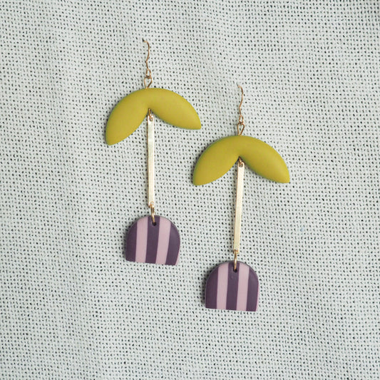 Billie Plum Earrings