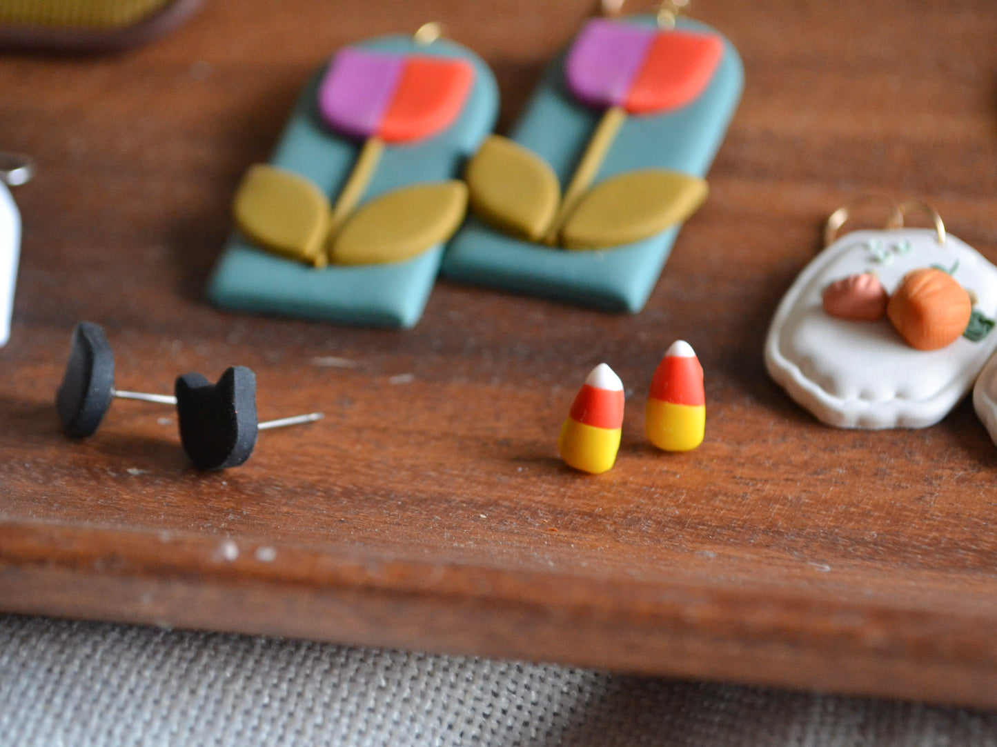 Candy Corn Studs