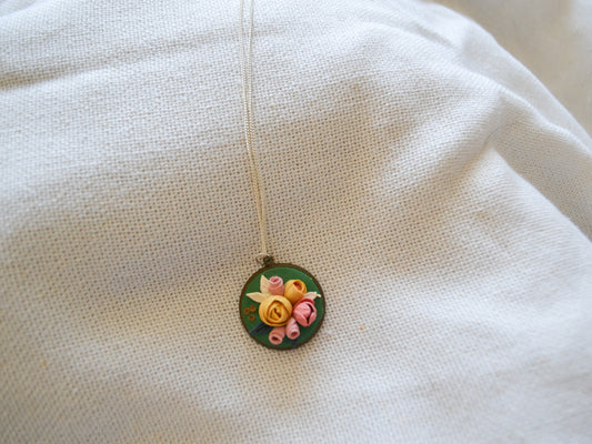 Green One-of-a-Kind Necklace