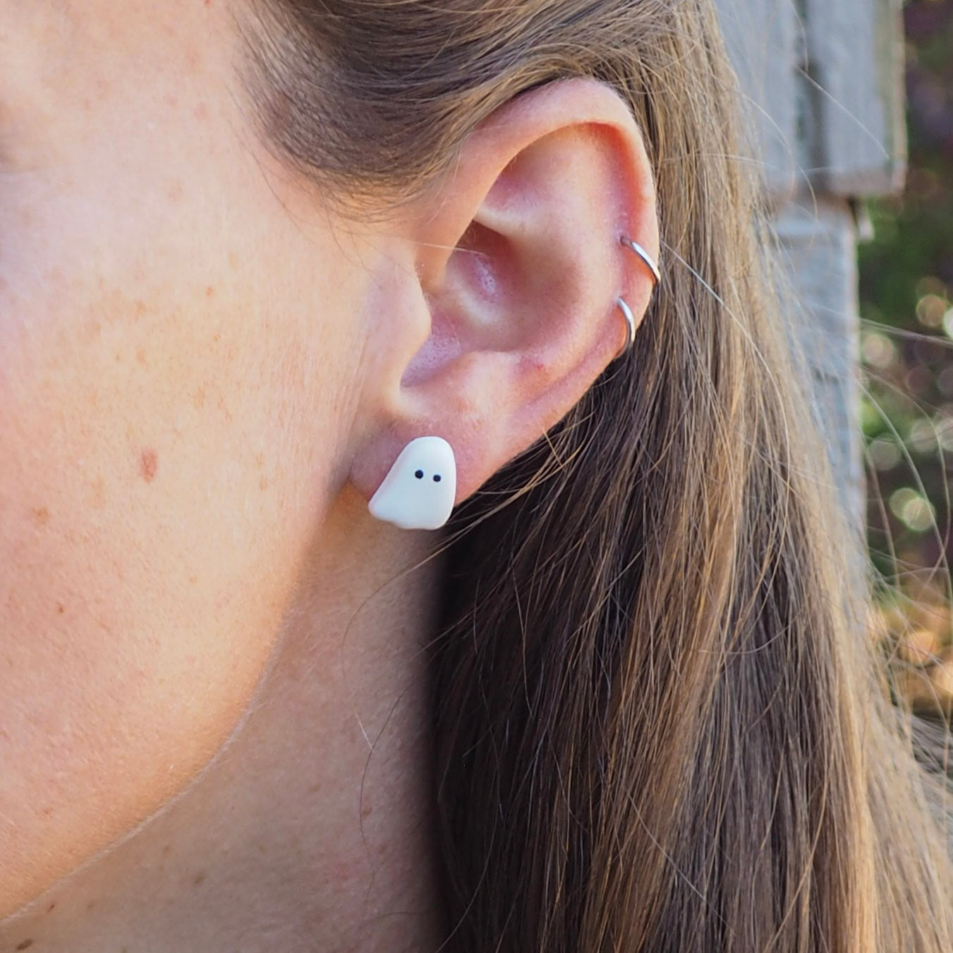 Flying Ghost Studs