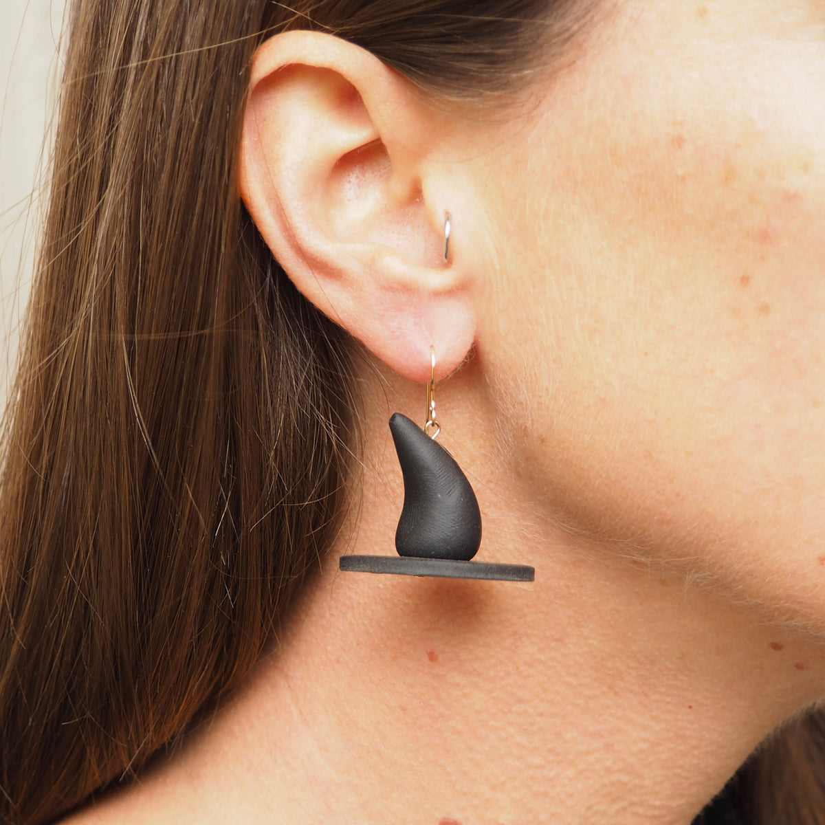 *Preorder* Witch Hat and Broom Earrings