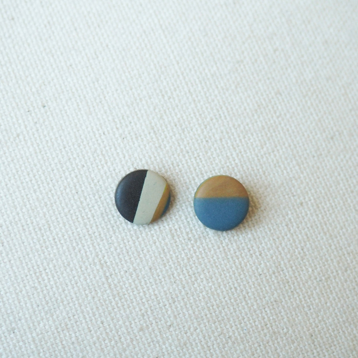 Marbled Dot Studs