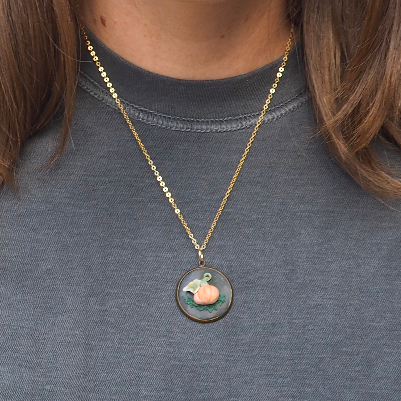 Pumpkin Necklace