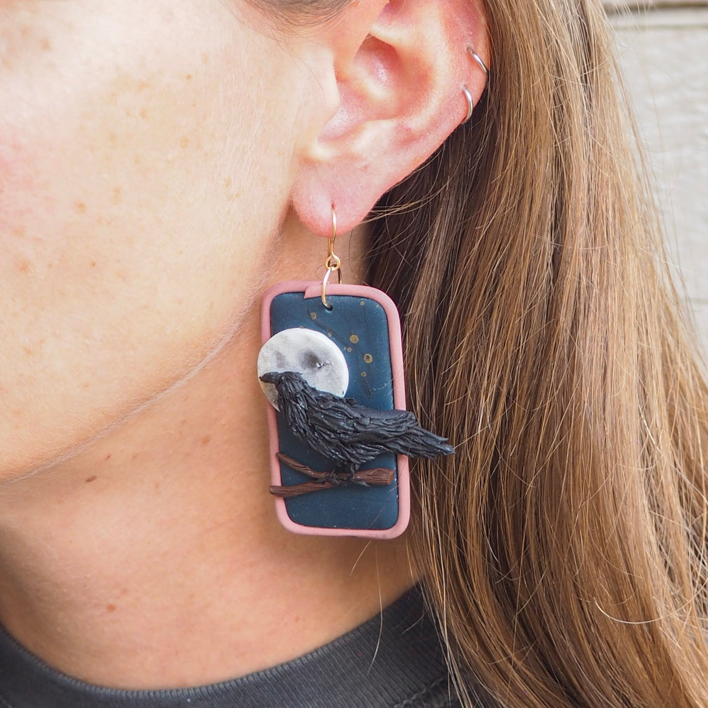 *Preorder* Raven Earrings