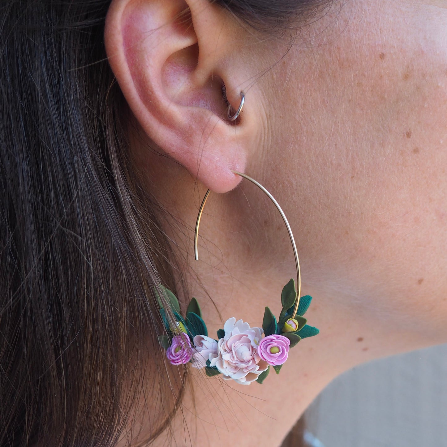 *Preorder 2* Threader Bouquet Earrings