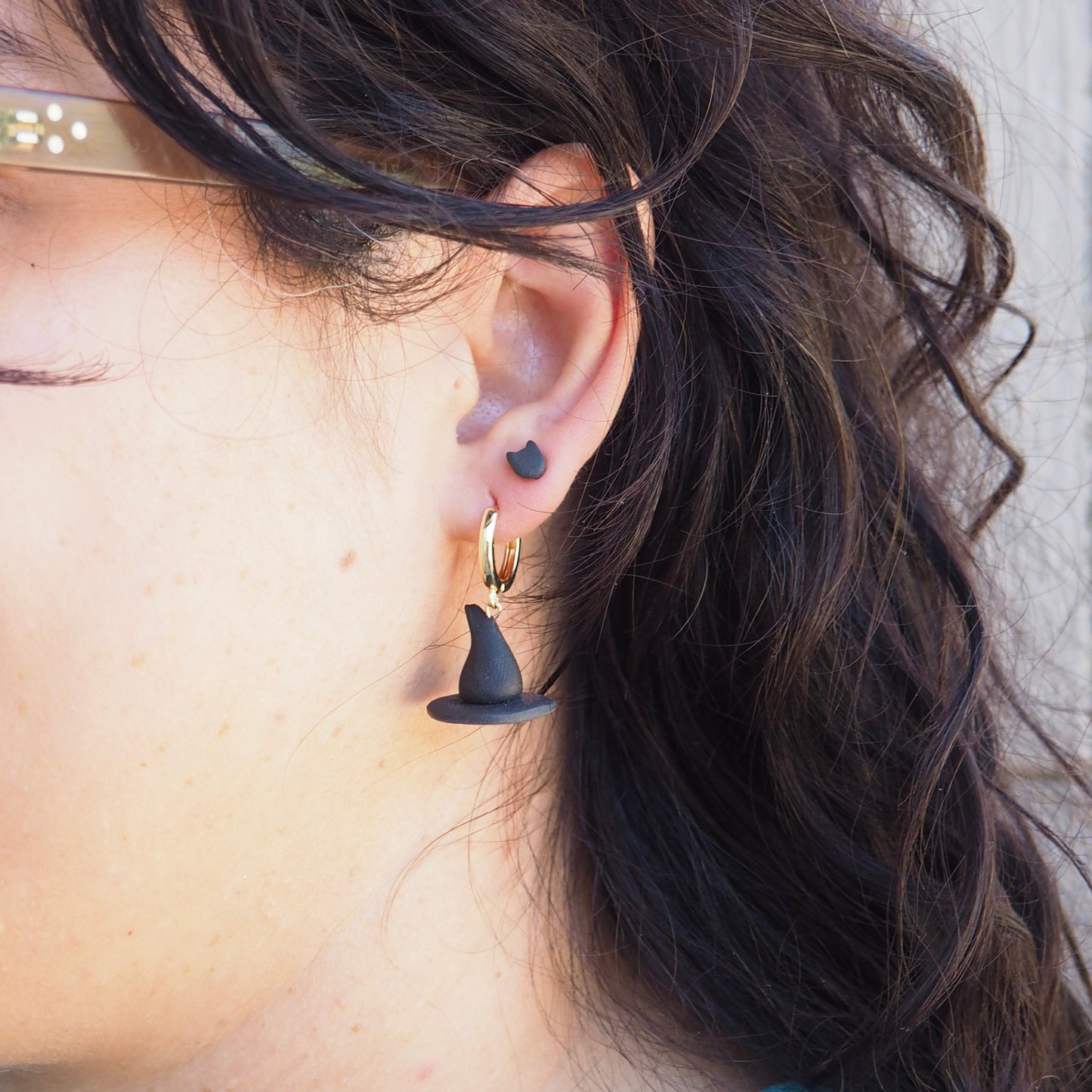 Witch Hat Earrings
