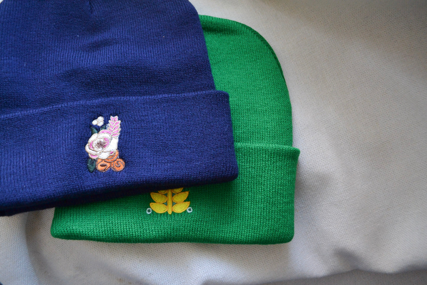 Floral Beanie