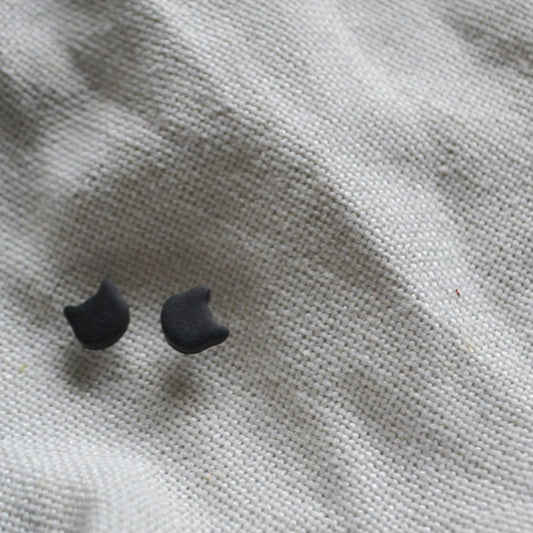Black Cat Studs