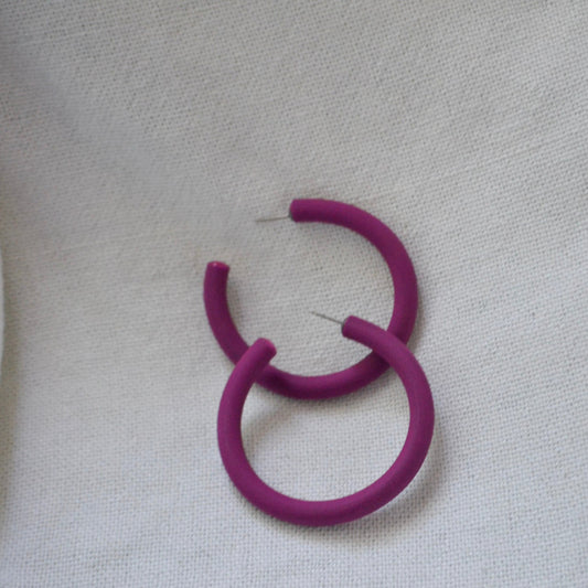 Eggplant Hoops
