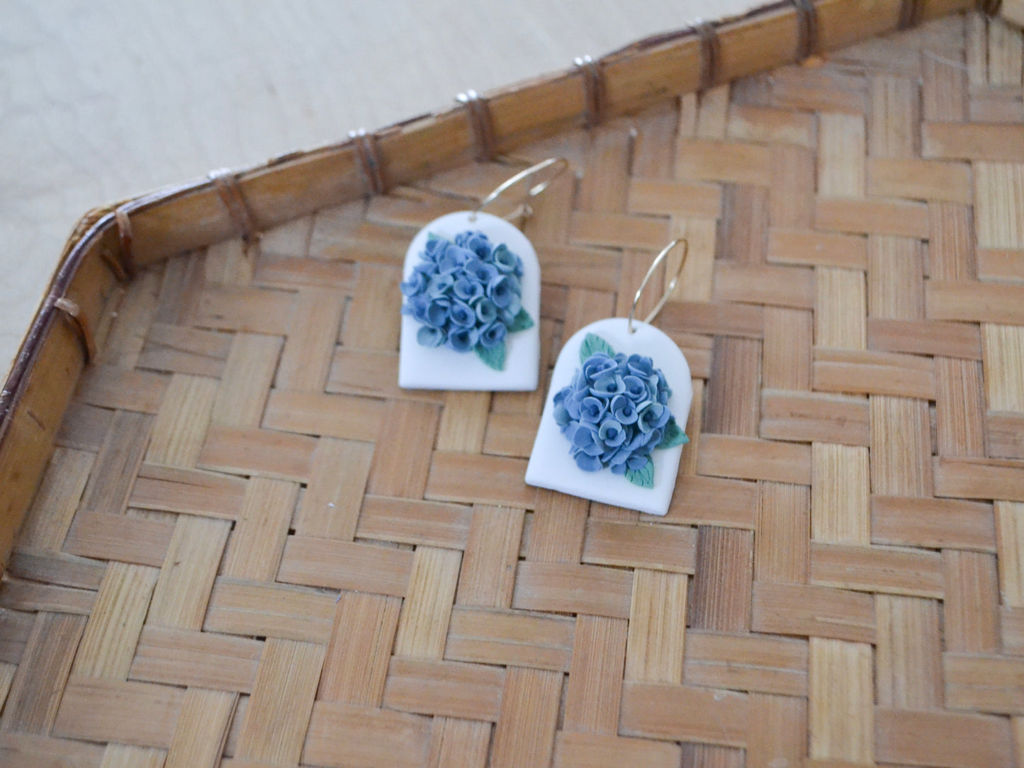 Preorder Hydrangea Earrings