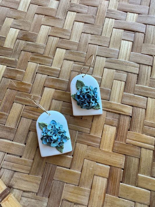 Preorder Hydrangea Earrings