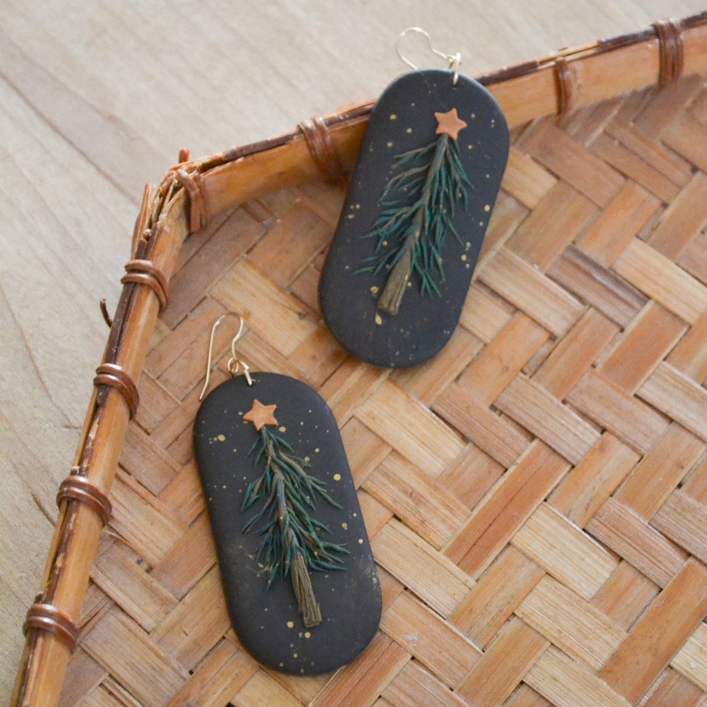 *Preorder* Silent Night Earrings