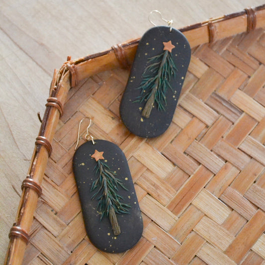 *Preorder* Silent Night Earrings